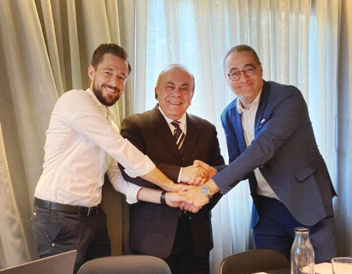 Partnership ACTA S.A. and TÜV AUSTRIA Hellas: f.l.t.r.: Alexander Pesendorfer (TÜV AUSTRIA Mergers & Acquisitions), Ioannis Andronikidis ( CEO ACTA), Ioannis Kallias (CEO TÜV AUSTRIA Hellas) | (C) TÜV AUSTRIA